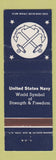 Matchbook Cover - United States Navy