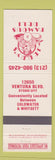 Matchbook Cover - Jerry's Deli Studio City CA