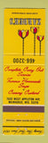 Matchbook Cover - Zarder's Milwaukee WI