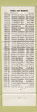 Matchbook Cover - Arthur Steak House Restaurant Arthur ON