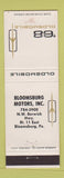 Matchbook Cover - 1968 Oldsmobile Bloomsburg PA WEAR