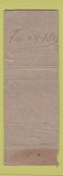 Matchbook Cover - 1949 Oldsmobiel Arrowhead Chicago IL POOR