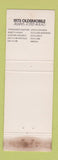 Matchbook Cover - 1973 Oldsmobile Waynesboro PA WORN