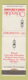 Matchbook Cover - 1971 Oldsmobile Bidwell Chevrolet Port Allegany PA WORN