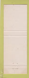 Matchbook Cover - 1963 Chevrolet Burrow Bros Claude TX WEAR
