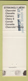 Matchbook Cover - 1968 Chevrolet Unger Phoenixville PA STAMPED