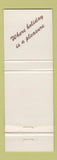 Matchbook Cover - Attache Resort Hollywood by the Sea FL