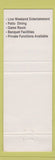 Matchbook Cover - 2nd ST Bar Grill ST Louis MO
