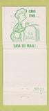 Matchbook Cover - 1st National Bank Kaufman TX 30 Strike