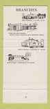 Matchbook Cover - 2nd National Bank Jackson TN 30 Strike