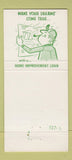 Matchbook Cover - 1st National Bank Kaufman TX 30 Strike