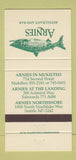 Matchbook Cover - Arnies Restaurant Seattle Edmonds WA 30 Strike