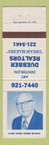 Matchbook Cover - Art Denterlein Duebbers Real Estate