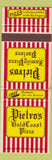 Matchbook Cover - Pietro's Pizza Parlor