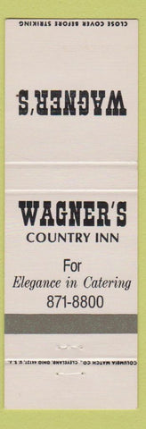Matchbook Cover - Wagner's Country Inn