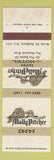 Matchbook Cover - Molly Pitcher Inn Redbank NJ