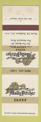 Matchbook Cover - Molly Pitcher Inn Redbank NJ
