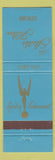 Matchbook Cover - Statler Hilton Cleveland OH