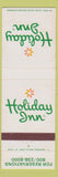 Matchbook Cover - Holiday Inn Livington NJ