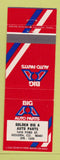 Matchbook Cover - Big A Auto Parts Golden Colorado #2 RED