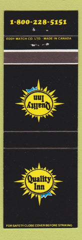 Matchbook Cover - Quality Inn North Allison Park PA
