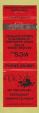 Matchbook Cover - Vic's on the Wharf Restaurant Newport OR WEAR