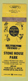 Matchbook Cover - Stone House Park Earlville IL WORN
