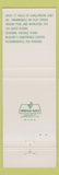 Matchbook Cover - McGuire's Motor Lodge Cadillac MI WEAR