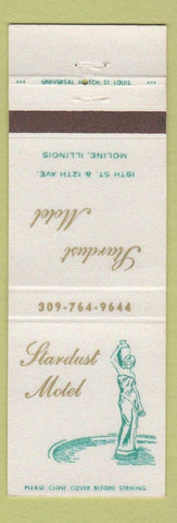 Matchbook Cover - Stardust Motel Moline IL