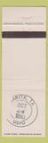 Matchbook Cover - Postmark Sarita TX 1990 WEAR