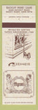 Matchbook Cover - Myron's Restaurant Rocky River OH