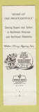 Matchbook Cover - Walter Gray Real Estate Genry Fayetteville Siloam Springs AR