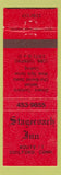 Matchbook Cover - Stagecoach Inn Guilford CT