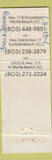 Matchbook Cover - Mr Sub sandwiches Surfside Beach Myrtle Beach SC