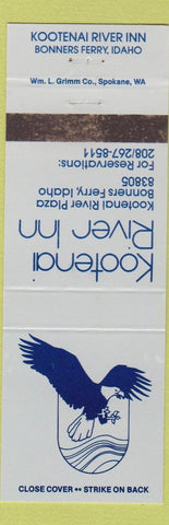 Matchbook Cover - Kootenai River Inn Bonners Ferry ID WEAR