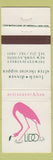 Matchbook Cover - Lido Flamingo New York City