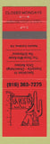 Matchbook Cover - La Posta Mexican Food Rancho Cordova CA