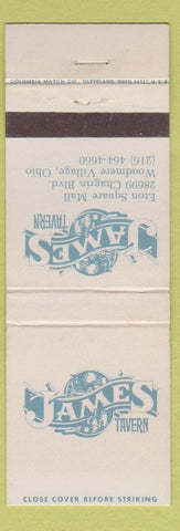 Matchbook Cover - James Tavern Woodmere Village OH