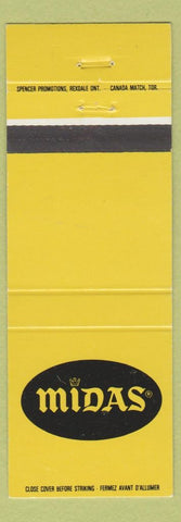 Matchbook Cover - Midas Mufflers