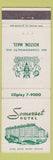 Matchbook Cover - Somerset Hotel Boston MA WEAR