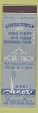 Matchbook Cover - Hotel Lenox Boston MA