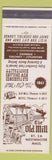Matchbook Cover - The Old Mill Westminster MA
