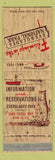 Matchbook Cover - Flamingo in the Everglades National Park Miami FL WEAR