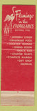 Matchbook Cover - Flamingo in the Everglades National Park Miami FL WEAR