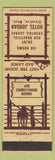Matchbook Cover - Hotel Jordan Glendive MT