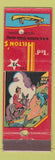 Matchbook Cover - Ted Hilton's Vacation Hide Away Moodus CT girlie