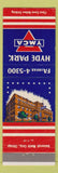 Matchbook Cover - Hyde Park YMCA Chicago IL