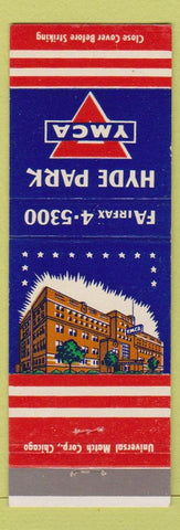 Matchbook Cover - Hyde Park YMCA Chicago IL