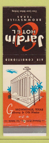 Matchbook Cover - Jardin Hotel Brownsville TX WEAR
