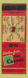 Matchbook Cover - The Crooks Hotel Putnam CT low phone #